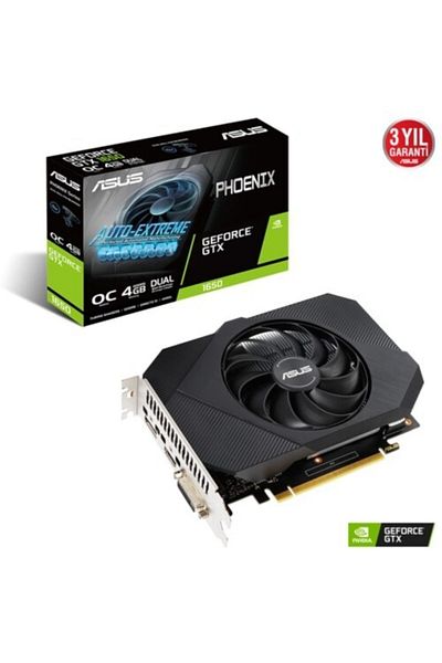 ASUS Geforce Ph-Gtx1650-O4Gd6-P 4Gb Gddr6 1655Mhz Oc - 1Xdvi 1Xhdmi 1Xdp Graphics Card Hllgroup 99039