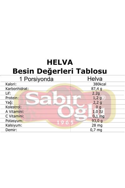 SABIROĞLU 2750 Gr Halva Pistachio Slice Box