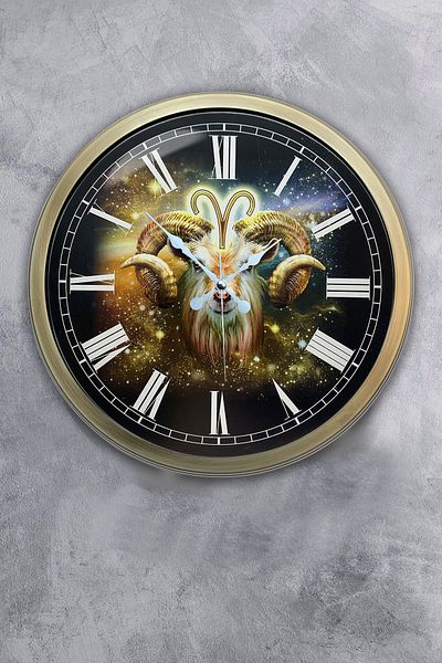 Kasva Concept Ceas de perete din metal anticat 40 cm