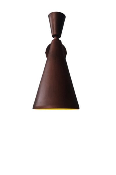 demet habek mylights Brown Copper Wall Lamp