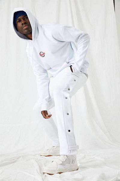 gothamvibes Ανδρικά φούτερ Bang White Snapback