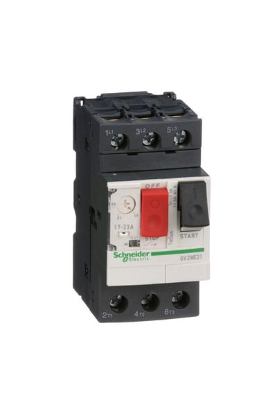 Schneider Electric Tesys Gv2 Motor Circuit Breaker - Thermal Magnetic Relay, 17-23 Ampere Fuse
