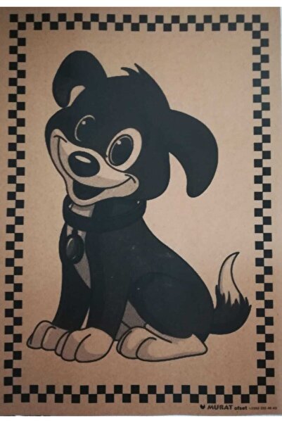 Murat Kağıt Paspas KAĞIT PASPAS OTO Köpek Figürlü 100 Adet