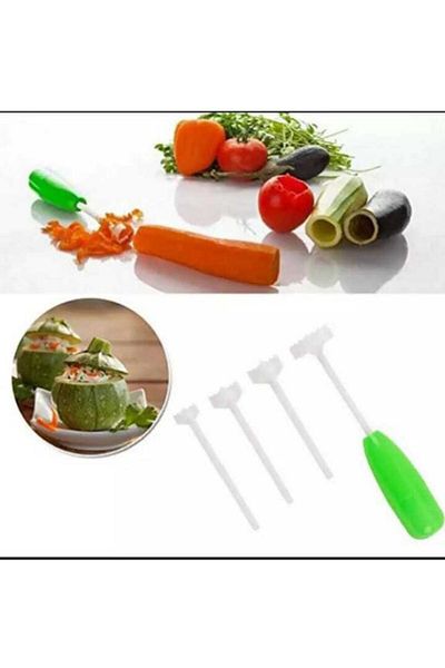 Mercan 4 Functional Vegetable Fruit Corer Set