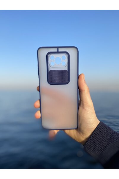 MM KILIF AKSESUAR Xiaomi Poco X3 / Poco X3 Nfc Uyumlu Kamera Sürgülü Lens Kor...