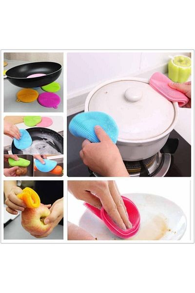 GoodSell Dishwashing Brush Non-Spill Silicone 2 Pieces