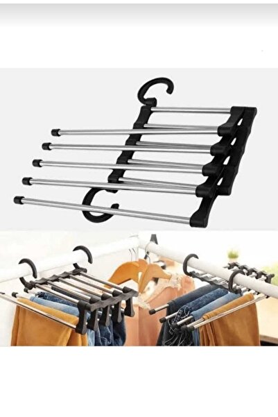 NEWSTORE HOME Suport mobil pentru pantaloni și cravate, 5 piese