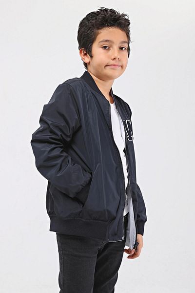 Benittokids Αδιάβροχο για αγόρι διπλής όψης 51268l