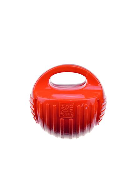 M-PETS Arco Ball Rubber Dog Toy (L) Orange