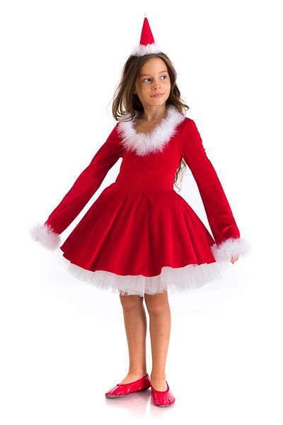 Tameris Kostüm Santa Claus Santa Dress With Crown - Girls' Party And Birthday Costumes