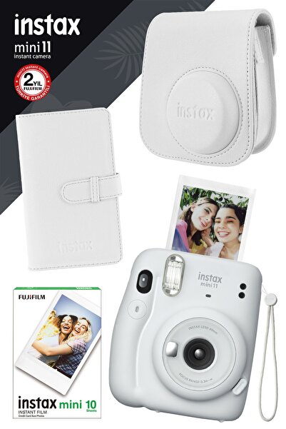Fujifilm Instax Mini 11 Beyaz Fotoğraf Makinesi Ve Hediye Seti 2