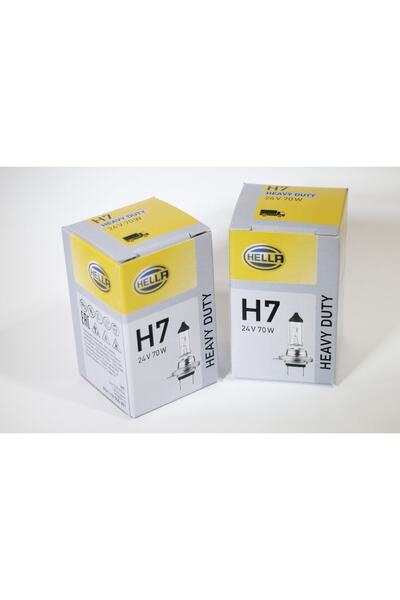 Hella Tır Ve Kamyon Için 24 Volt H7 Far Ampulü 2 Adet