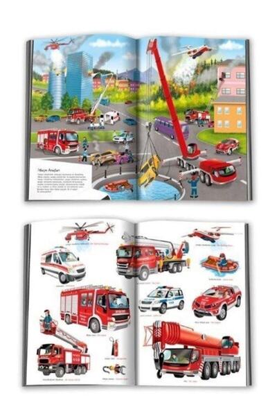 Sincap Kitap İlk Büyük Araçlar Kitabım İngilizce Destekli