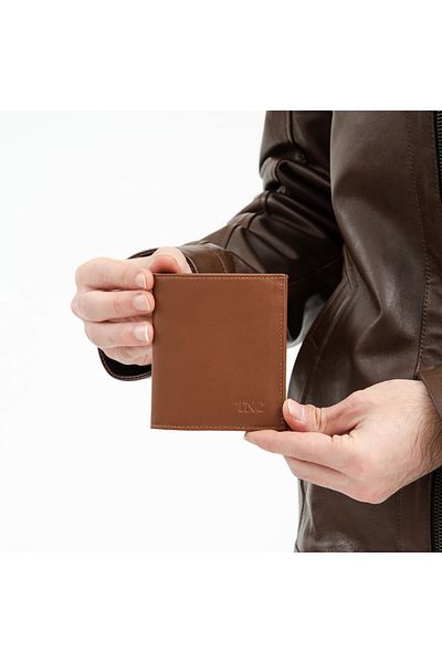 Tamer Tanca Men's Leather Wallet Wallet, card holder, keychain 688 140 Erk Czdn Sk22/23