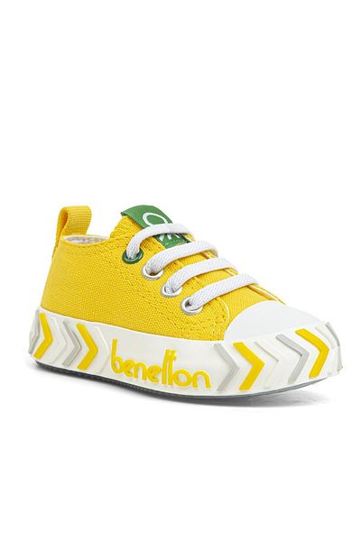 Benetton ®| Bn-30640 - 3394 Yellow - Children's Sneakers