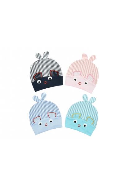 Veraye socks Bebek Balık Bere 4 Lü