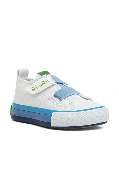 Benetton ® |   Bn-30648 - 3394 Alb Albastru - Pantofi sport pentru copii