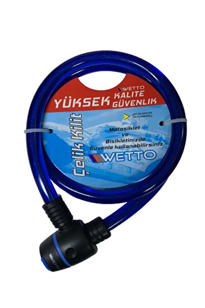 Wetto Güvence Bisiklet Ve Motorsiklet Kilidi (KALIN)
