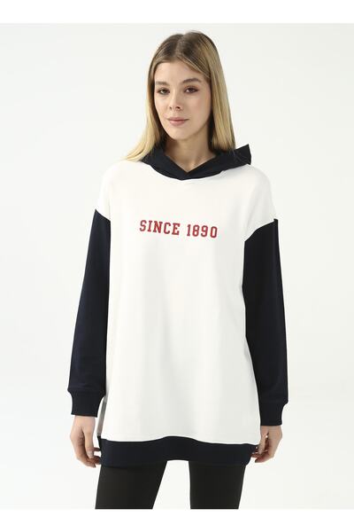 U.S. Polo Assn. Γυναικείο φούτερ με κουκούλα με στάμπα μπεζ Grant