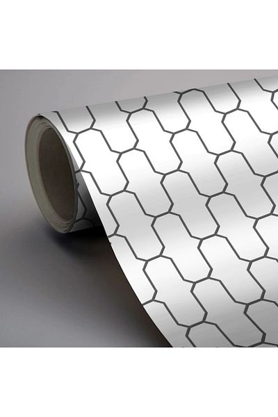 FNC CONCEPT Self-Adhesive Geometric Patterned Foil (67.5x100 Cm)