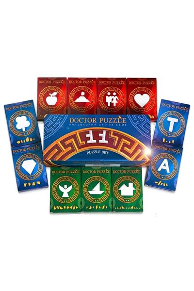 DOCTORD Doktor Bulmaca Seti 11 Iq Bulmaca Seti/ Iq Oyunu/ Çocuklar Için/ Iq Bulmacaları/hediye/mantık Oyunu