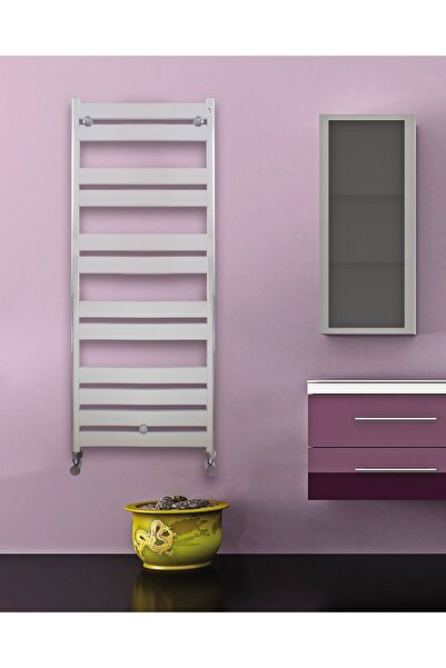 TOPRAK HAVLUPAN 50/100cm 9 Dilim Beyaz Renk Alüminyum Havlupan Radyatör Banyo...
