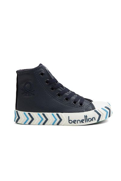 Benetton ®| Bn-30744 - 3374 Navy Blue - Children's Sneakers