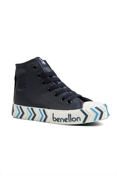 Benetton ®| Bn-30744 - 3374 Navy Blue - Children's Sneakers
