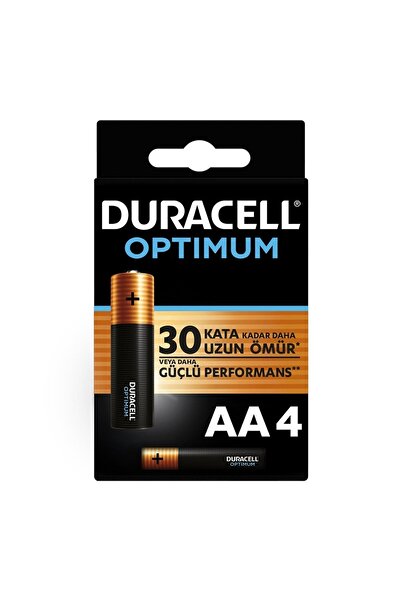 Rsm Duracell Optimum Alkalin Pil Aa 4'' Lü Paket( (bus))