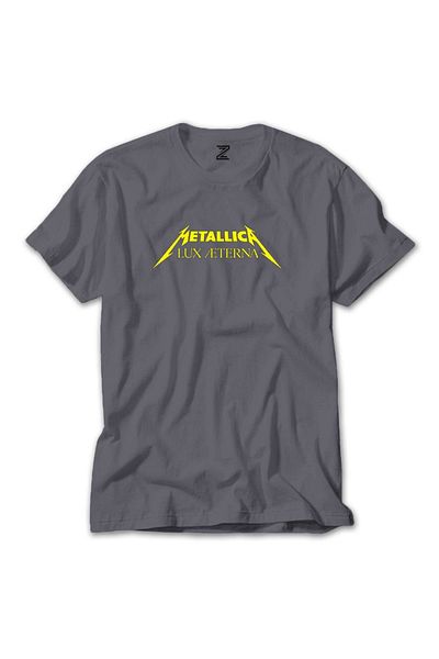 Z zepplin Γκρι T-shirt Metallica Lux Æterna Text
