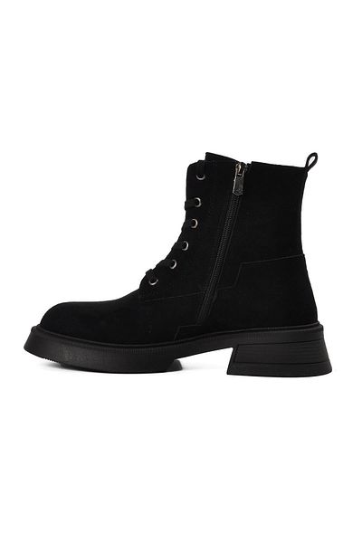 Park Moda K610 Μαύρα Suede Γυναικείες Μπότες