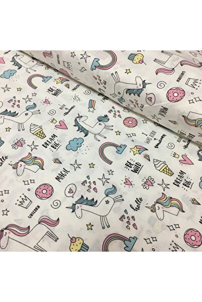 Renk Tekstil Desenli Doğal %100 Pamuklu Poplin Kumaş