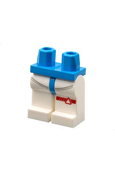 LEGO Accessory Moc Custom Minifigure Minifigure Legs Leg White Astronaut