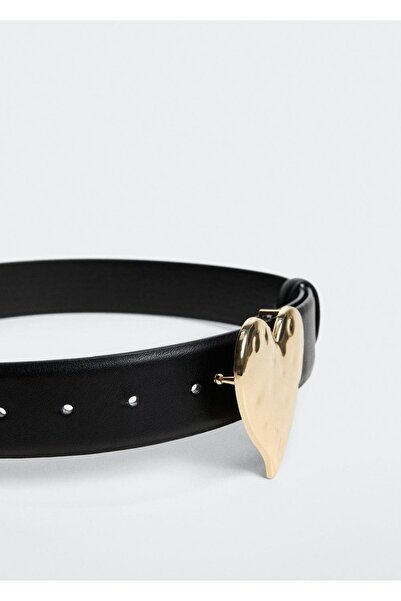 MANGO Woman Колан с катарама сърце