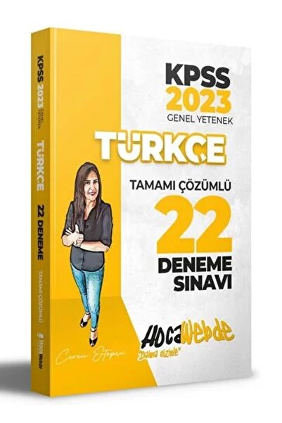 Hoca Webde Hocawebde 2023 Kpss Türkçe Tamamı Çözümlü 22 Deneme
