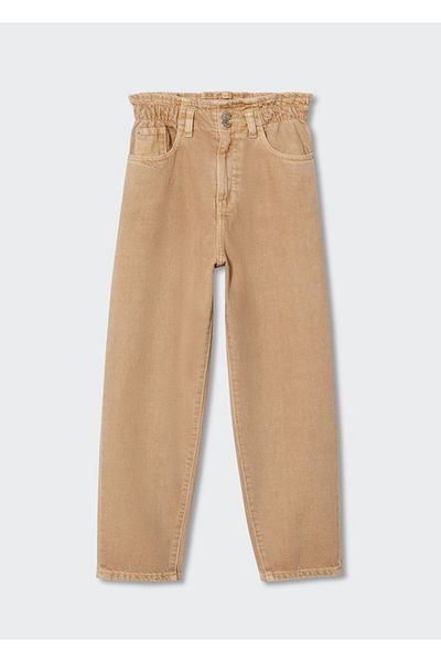 Mango Teen Blugi Bej Pentru Copii