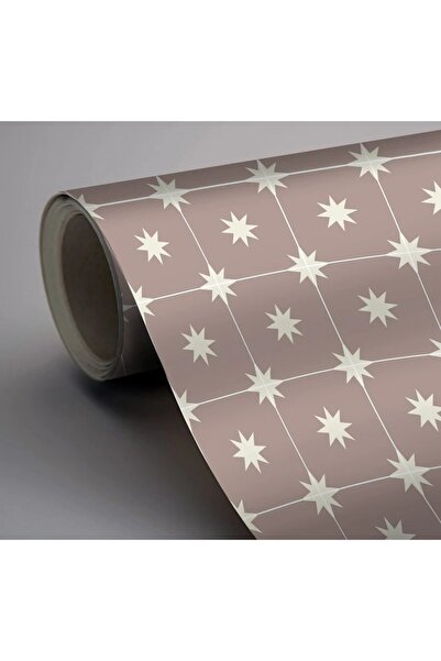 FNC CONCEPT Kendinden Yapışkanlı Yıldız Desenli Folyo (67.5x100 Cm)