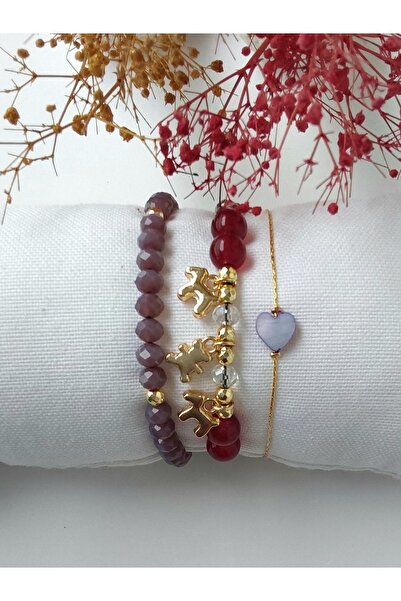 By Song Aksesuar Multi Natural Stone Bracelet