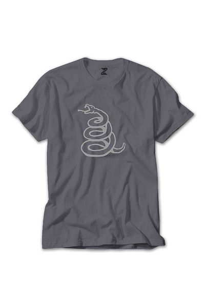 Z zepplin Γκρι μπλουζάκι με λογότυπο Metallica Snake