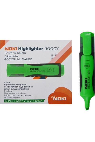 Noki Highlighter 10 Pieces Green
