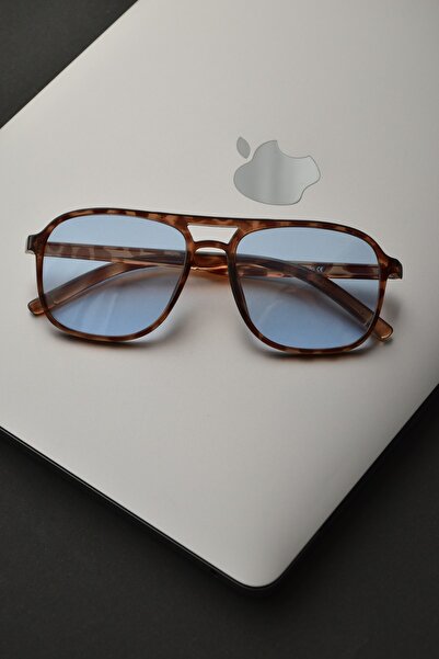 LOOKUP Sunglasses Uv400 Protected Unisex Men Women Vintage Leopard Blue Optical Compatible Glass Can Change