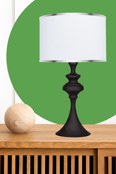 MINIMAL ETICARET VE BILGI TEKNOLOJILERI Simple Andesite Black Lampshade