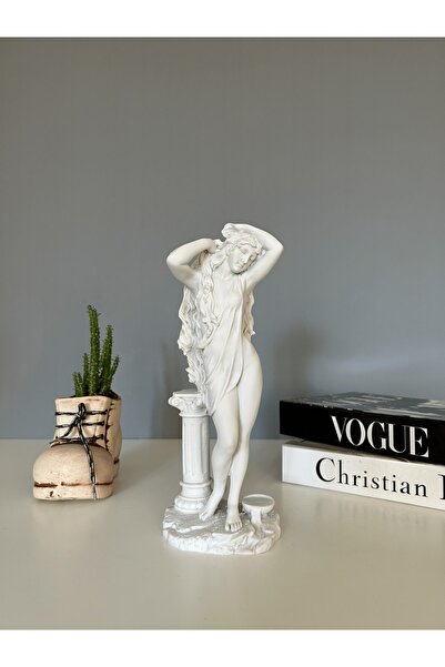 LivadoHome Afrodit Aşk Tanrıçası Dekoratif Biblo Heykel