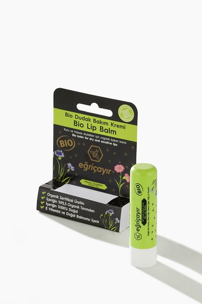 Eğriçayır Organic Bio Lip Balm Lip Care Cream