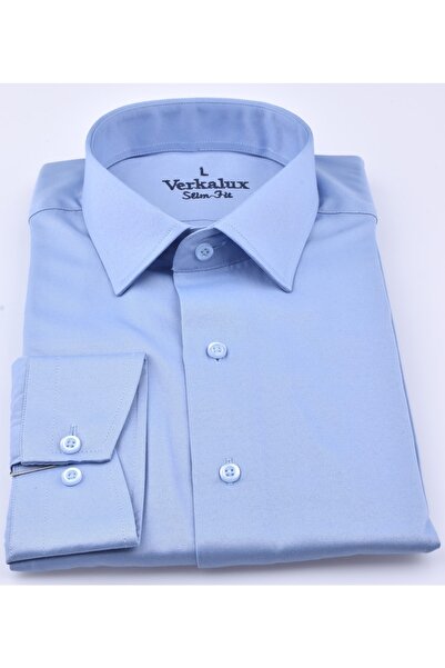 VERKALUX V149 Silim Fit Shirt/blue/s