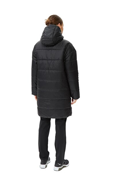 Nike Sportswear Therma-fit Hoodie Parka Kadın Siyah Mont Bol Kesim Geniş Kalıp! Dx1798-010