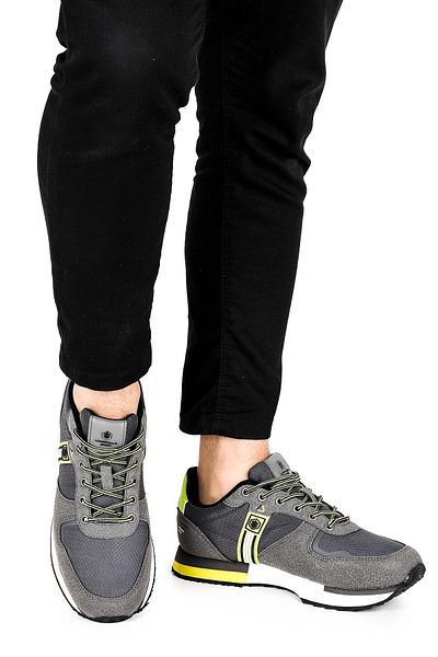 lumberjack Brown Lace-up Daily Walking Men's Sports Shoes Light Gray