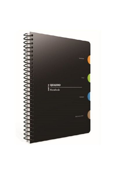 Gıpta Quadro în carouri Spiral PP Cover Boutique Notebook