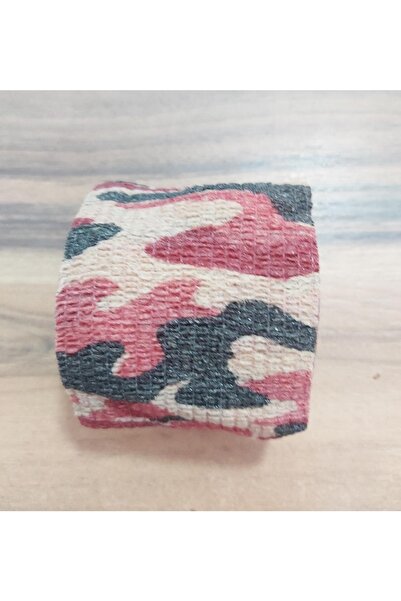 Cezri Kamuflaj Bant Kırmızı/siyah/ten