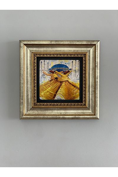 Oscar Stone Decor Πλαίσιο Πέτρινος Πίνακας Τοίχου 20 Χ 20 εκ. Σεμάζενος